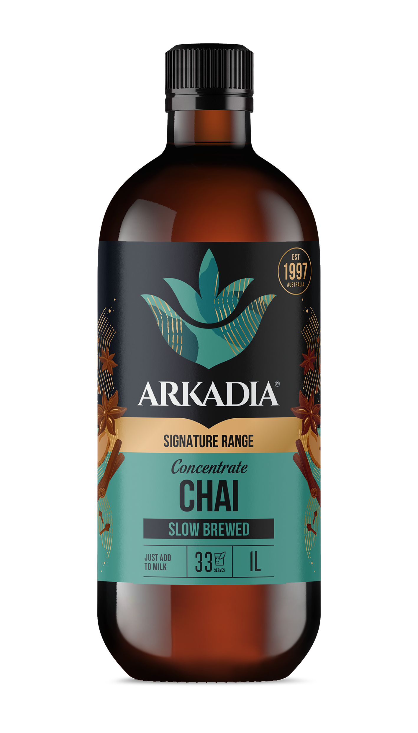 Waddi Speciality Coffee - Arkadia - Chai Concentrate 1L