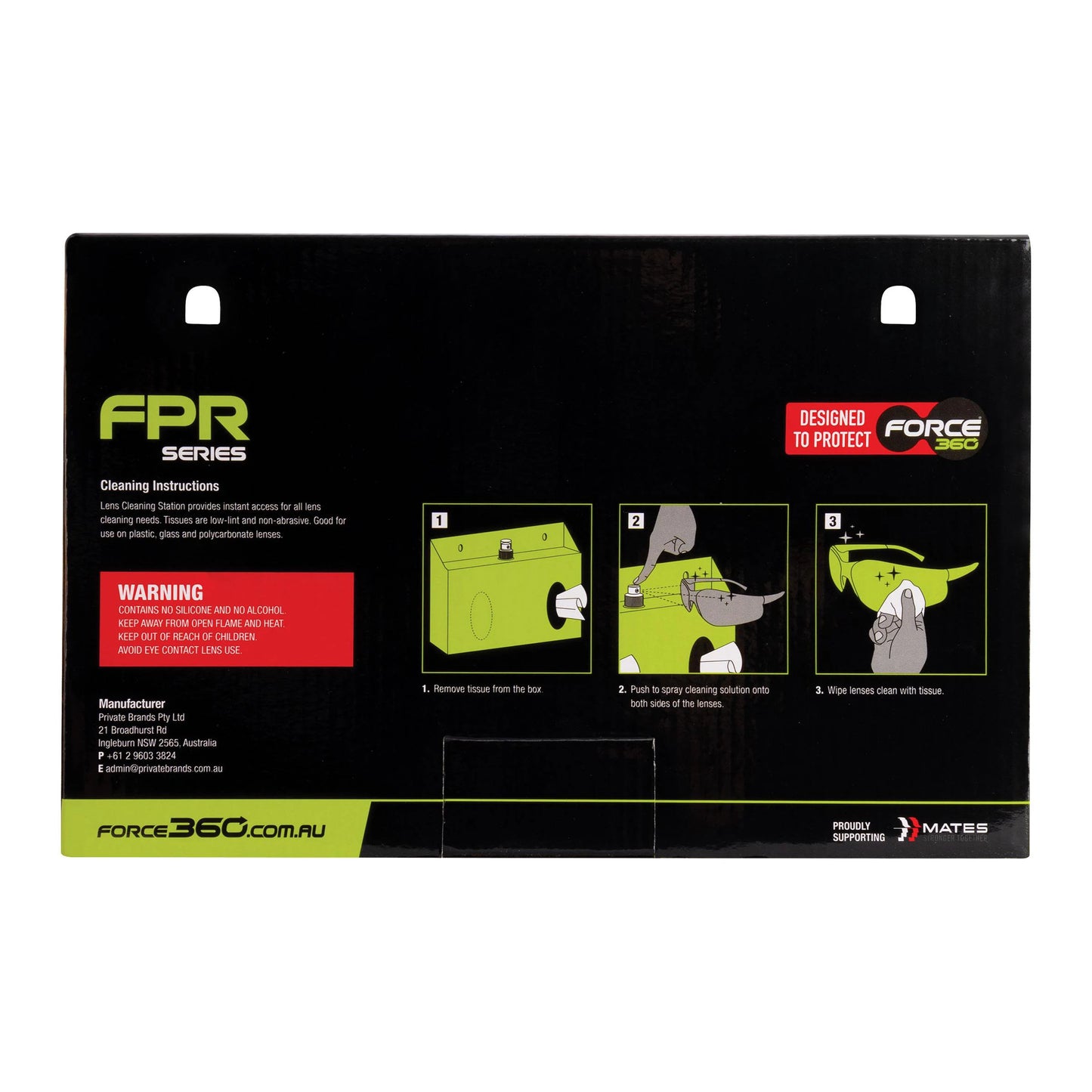 Force 360 - Lens Cleaning Station - EFPR940