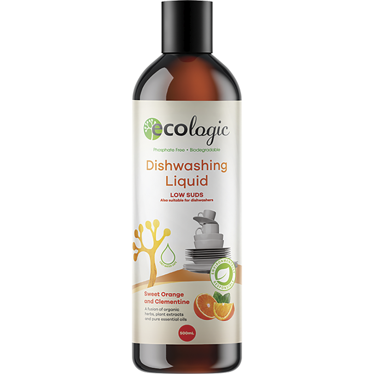 Dishwashing Liquid Sweet Orange & Clementine 500ml