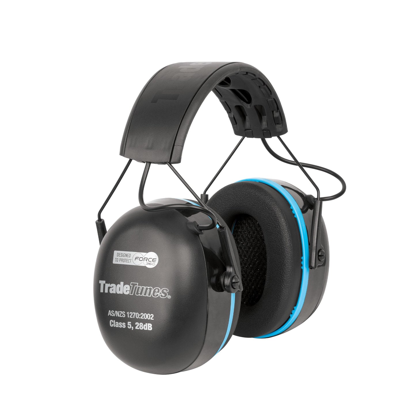 Force 360 - TradeTunes Bluetooth Earmuff Class 5, 28dB + Carry Case - HFPR990
