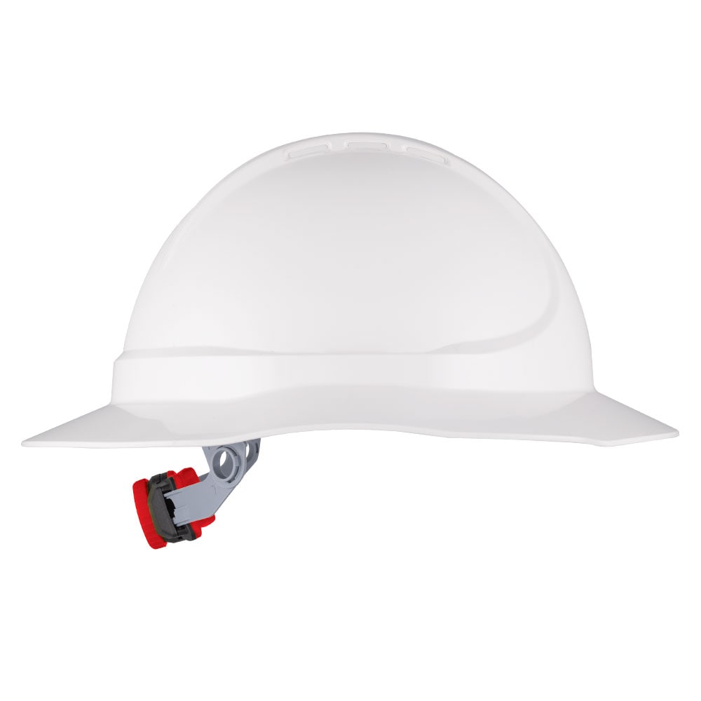 Force 360 - The Mate Type 1 ABS NON-Vented Broad Brim Hard Hat w/Ratchet Harness (1 Unit) - HPMIC012