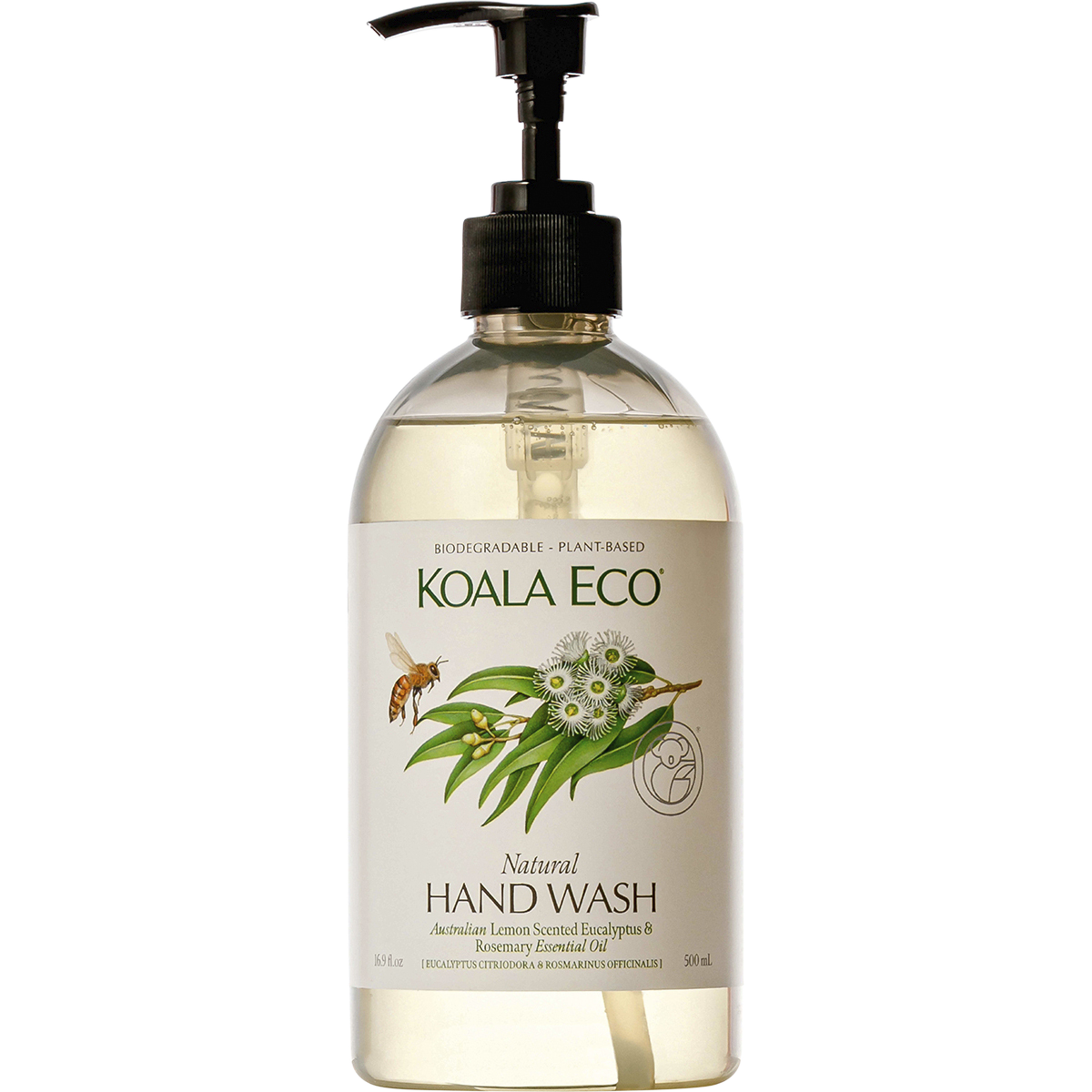 Koala-Eco - Hand Wash Lemon Scented Eucalyptus & Rosemary 500ml