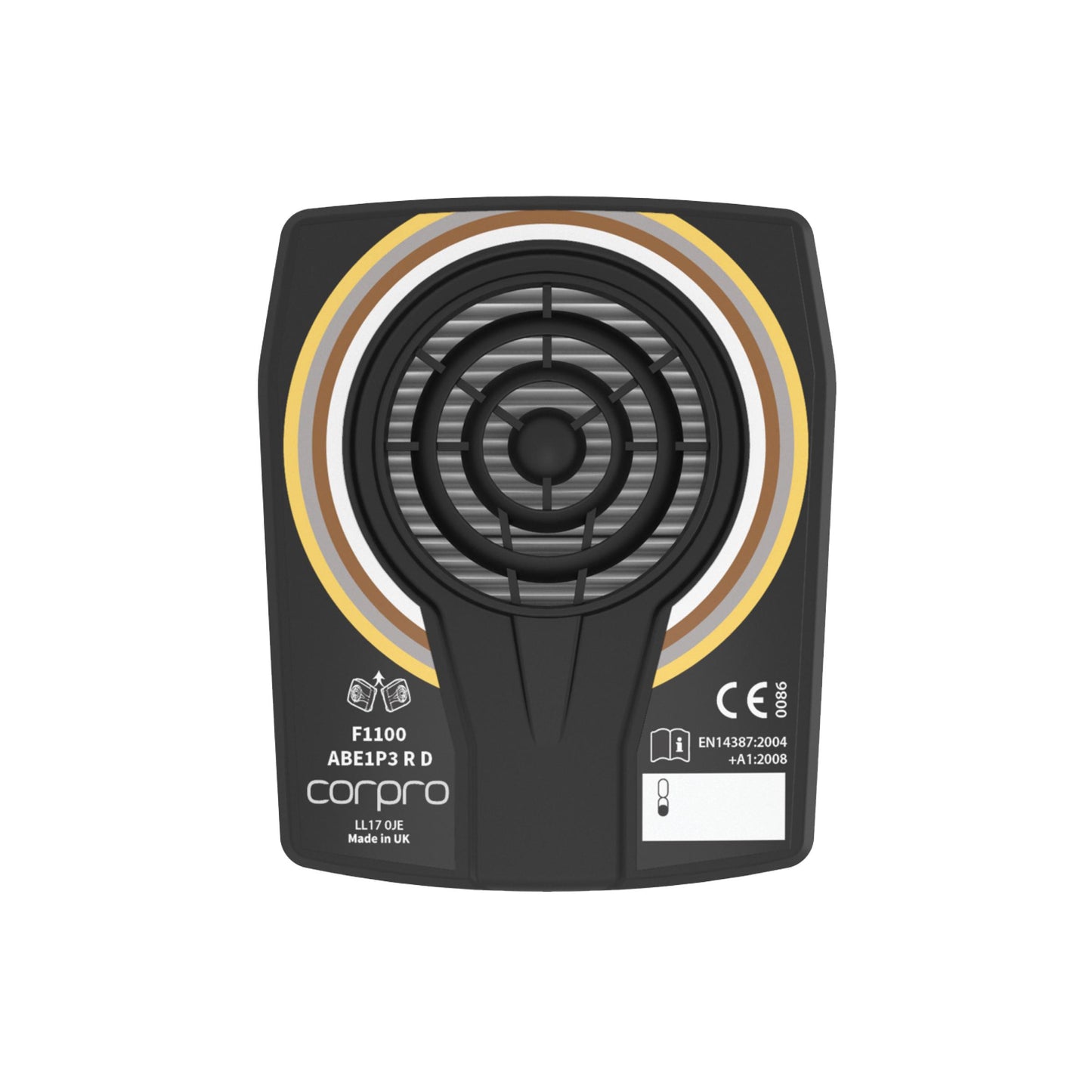 CorPro - ABE1P3 R D Organic and Inorganic Vapour, Acid Gas and Particulate Combination Filter - R11006