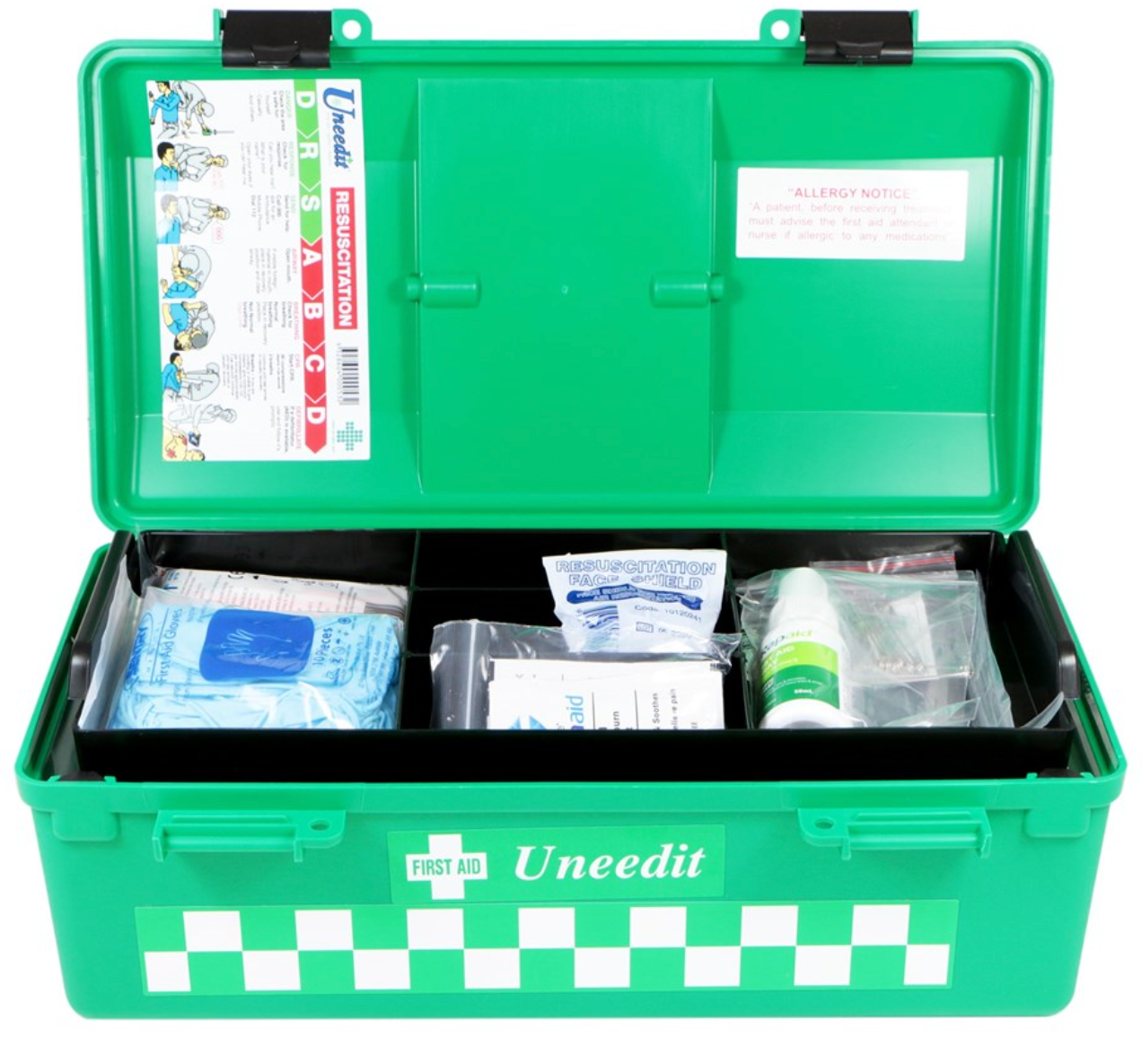 Workplace First Aid Kit Standard Portable Uneedit Supplies