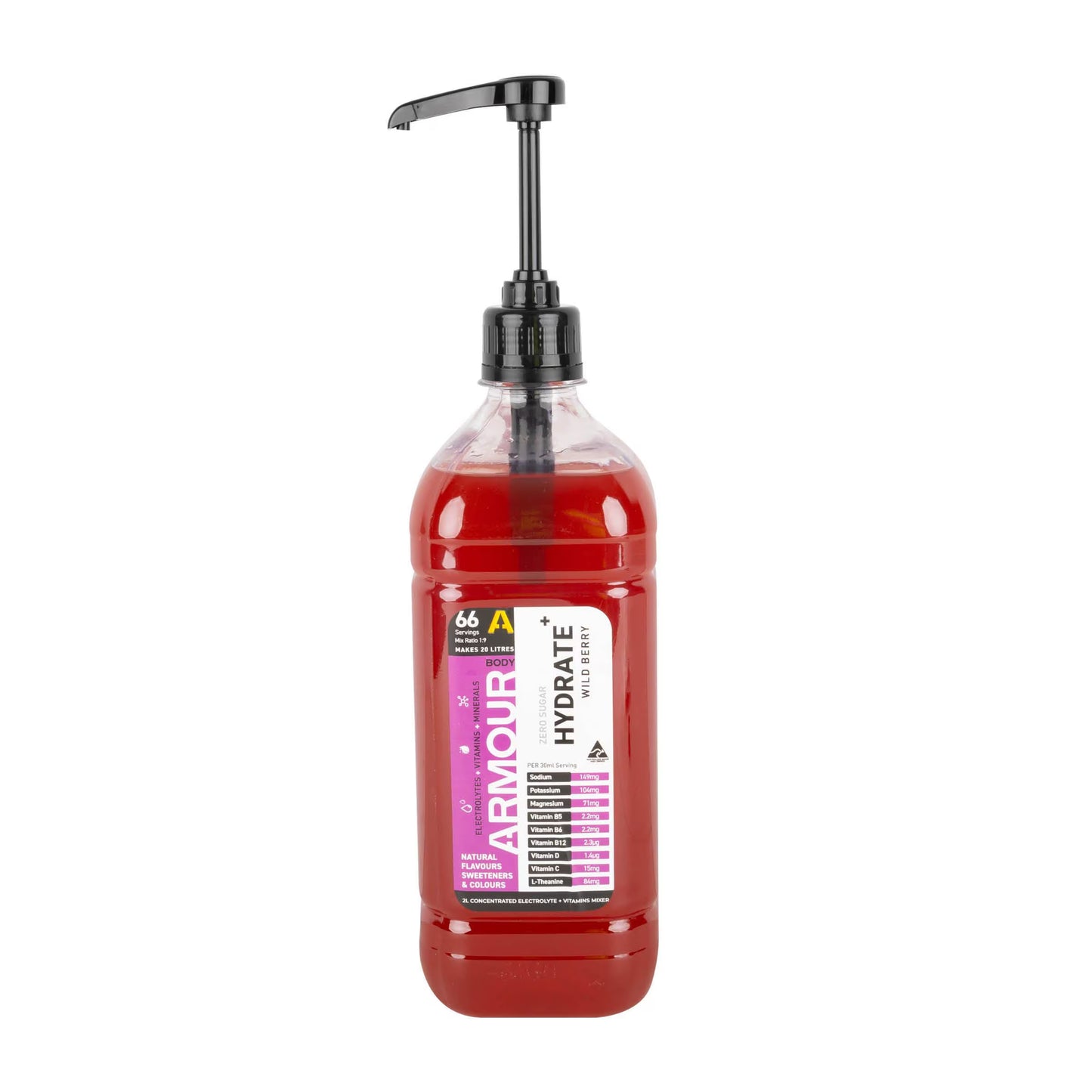 Body ARMOUR - 2L Concentrate Pump - BA2LCPU