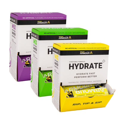 Body ARMOUR - Hydrate+ Hypotonic Bulk Packs (60 Sachets) - BAHSD60