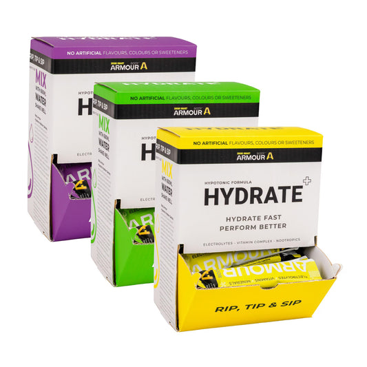 Body ARMOUR - Hydrate+ Hypotonic Bulk Packs (60 Sachets) - BAHSD60