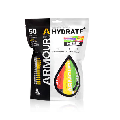 Body ARMOUR - Hydrate+ Hypotonic Sachets (50 Sachets) - BAHSP50