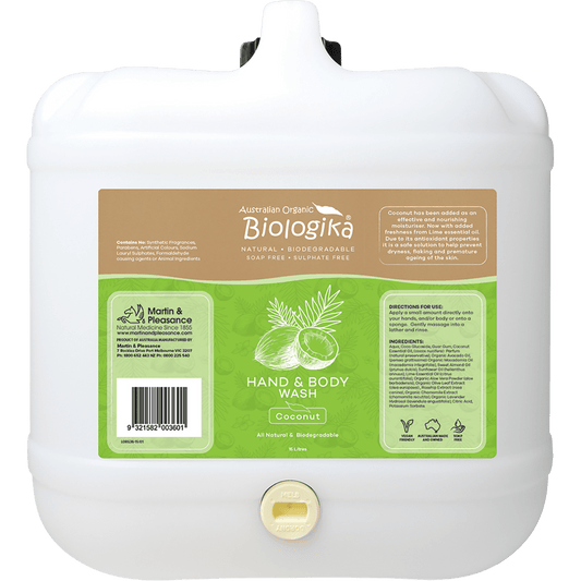 BIOLOGIKA - Hand & Body Wash (BULK) Everday Coconut 15L