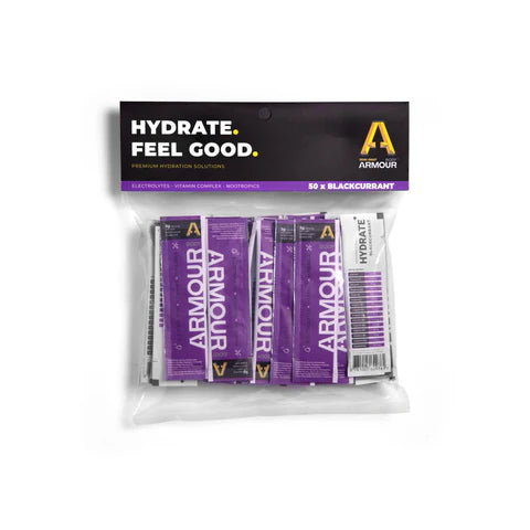 Body ARMOUR - Hydrate+ Hypotonic Sachets (50 Sachets) - BAHSP50