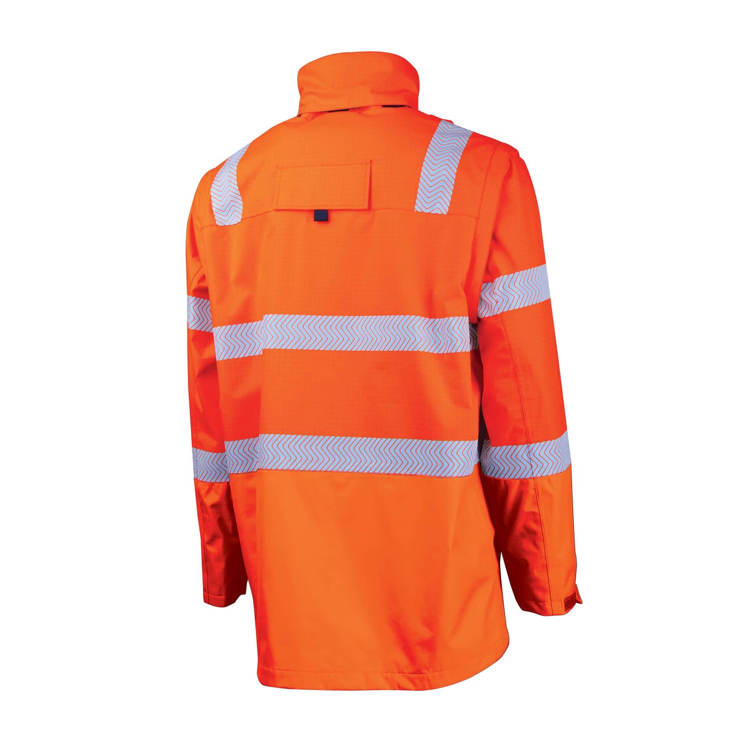 BOOL - FR PPE3 Hi-Vis Parka with Zip-Off Sleeves and Segmented FR Tape - BW1340T4