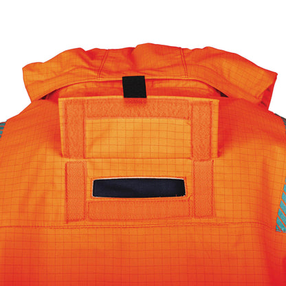 BOOL - FR PPE3 Hi-Vis Parka with Zip-Off Sleeves and Segmented FR Tape - BW1340T4