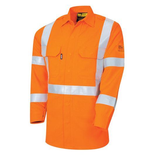 BOOL - Lightweight PPE1 FR Shirt with Loxy FR Reflective Tape NSW Rail (1 Shirt) - BW1500T5