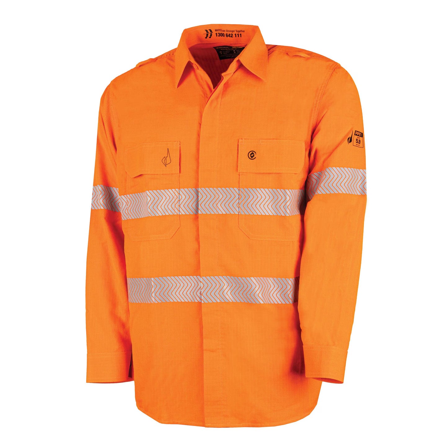 BOOL - Lightweight PPE1 FR Shirt with Loxy FR Reflective Tape (1 Shirt) - BW1505T1