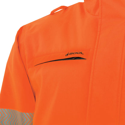 BOOL - Hi-Vis PPE2 Softshell Jacket with Segmented FR Reflective Tape - BW2305T8