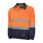 BOOL - PPE2 Two Tone FR Water Repellent Fleece Jumper with Segmented FR Reflective Tape - BW2350T1