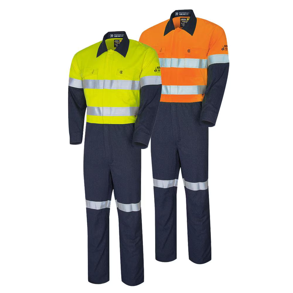 BOOL - Regular Weight PPE2 Two Tone Coverall with Loxy Reflective Tape - BW2570T1