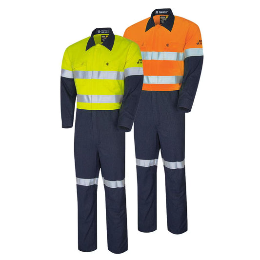 BOOL - Regular Weight PPE2 Two Tone Coverall with Loxy Reflective Tape - BW2570T1