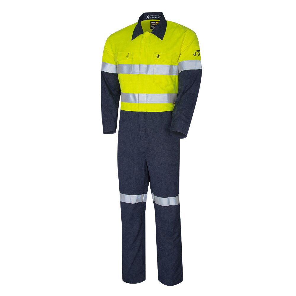 BOOL - Regular Weight PPE2 Two Tone Coverall with Loxy Reflective Tape - BW2570T1