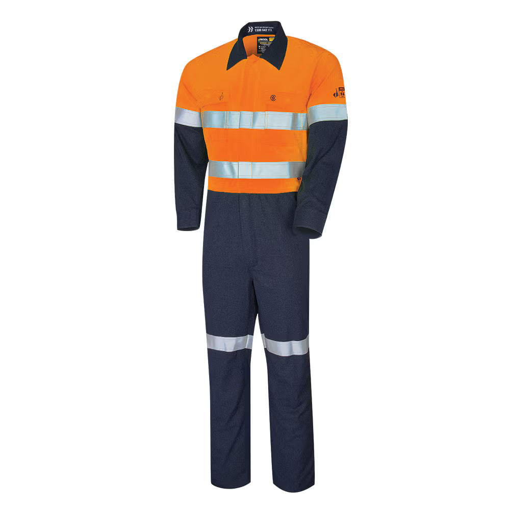 BOOL - Regular Weight PPE2 Two Tone Coverall with Loxy Reflective Tape - BW2570T1