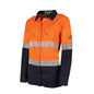 BOOL - Womens Ultra-lightweight PPE2 Two Tone FR Shirt with Segmented FR Reflective Tape - BWW2595T1