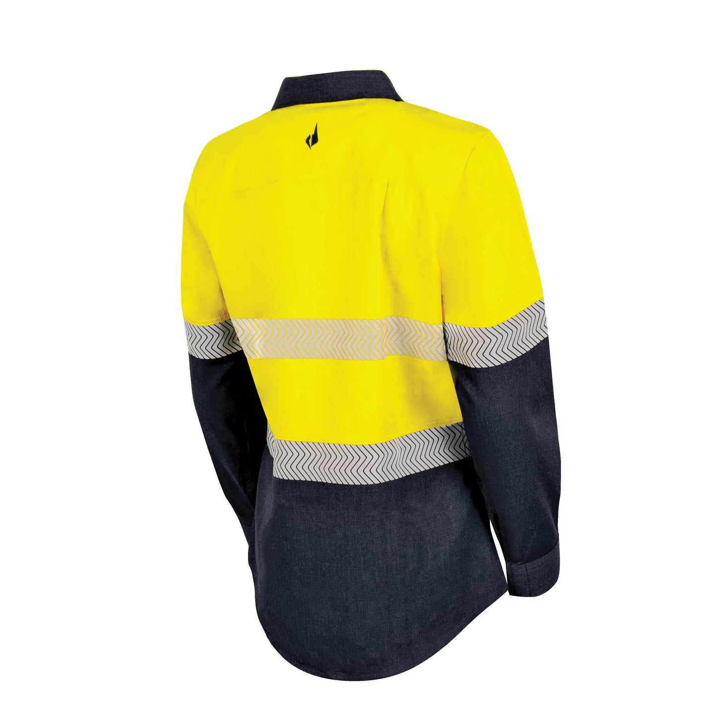 BOOL - Womens Ultra-lightweight PPE2 Two Tone FR Shirt with Segmented FR Reflective Tape - BWW2595T1