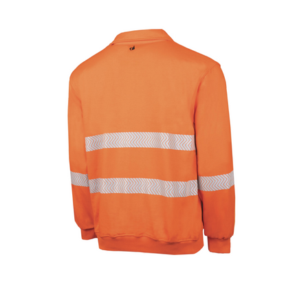 BOOL - PPE2 FR Water Repellent Fleece Jumper with Segmented FR Reflective Tape - BW1350T1