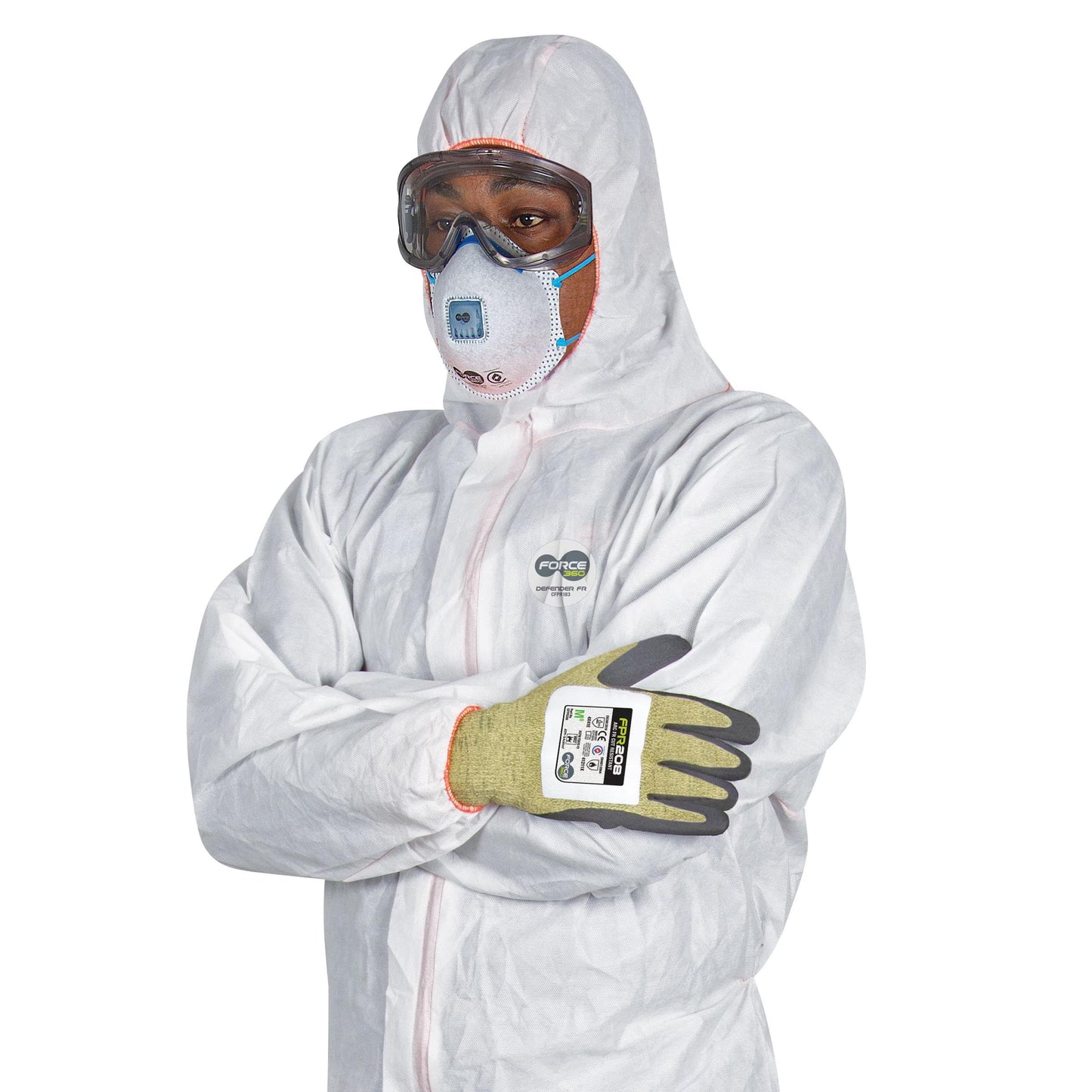Force 360 - Defender FR Type 5, 6 Fire Retardant Coverall (50 Units) - CFPR183