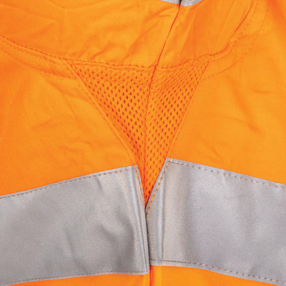 TRu Workwear - Lightweight Vented Hi-Vis Drill Shirt w/Reflective Tape - CS1000T3