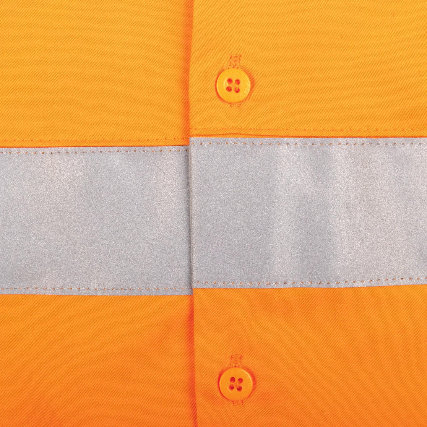TRu Workwear - Lightweight VIC Rail Hi-Vis Drill Shirt w/Reflective Tape - CS1000T4