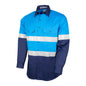 TRu Workwear -Lightweight Vented Hi-Vis Drill Shirt - CS2000T3