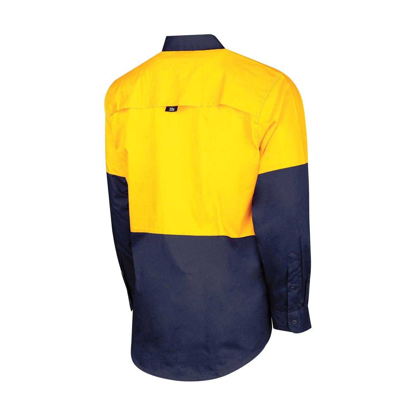 TRu Workwear -Lightweight Vented Hi-Vis Drill Shirt - CS2000