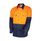 TRu Workwear -Lightweight Vented Hi-Vis Drill Shirt - CS2000