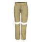 TRu Workwear - Midweight Womens Trouser with Reflective Tape - DCTW1080T3