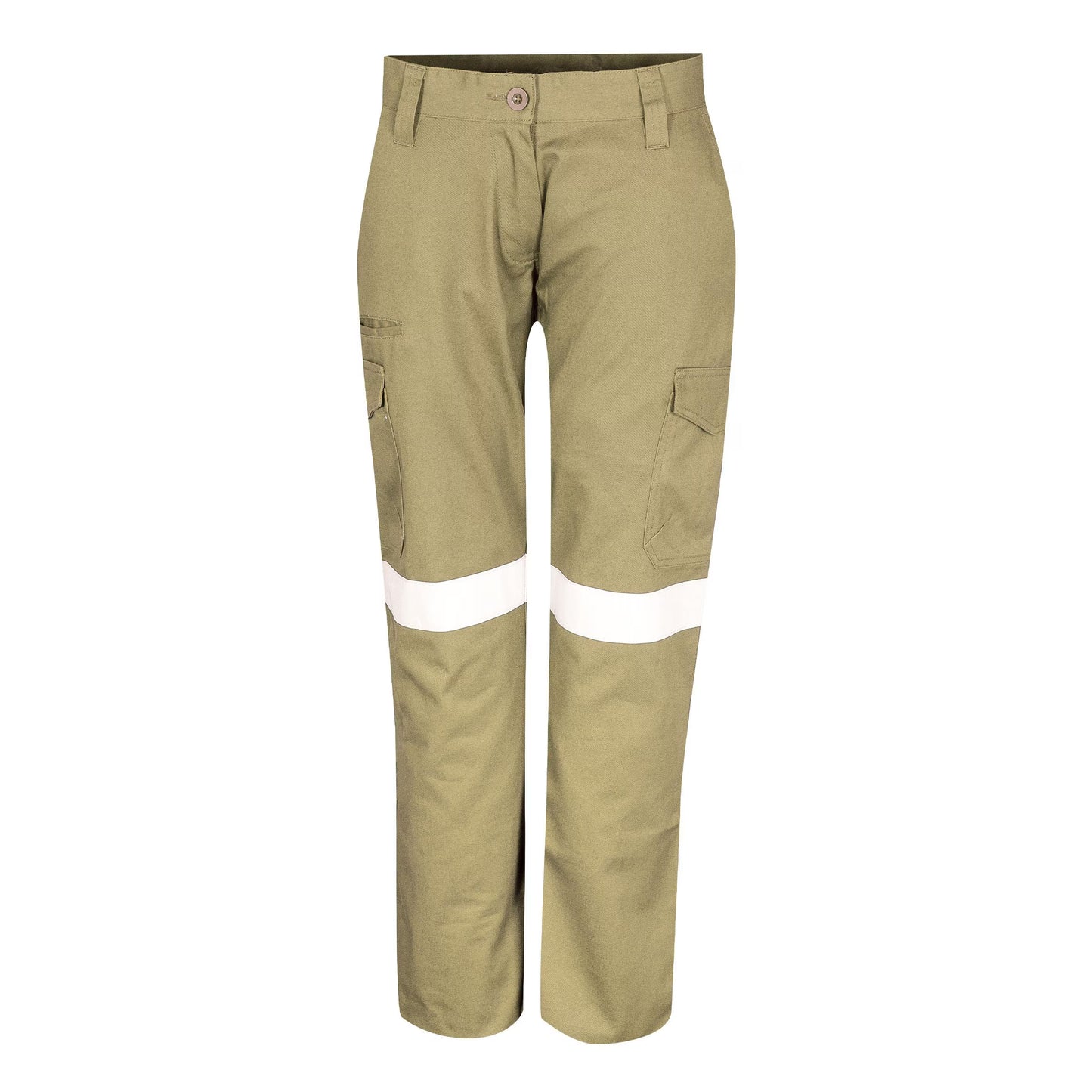 TRu Workwear - Midweight Womens Trouser with Reflective Tape - DCTW1080T3