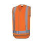 Force360 - Orange Day & Night Taped Safety Vest (1 Unit) - CWRX192