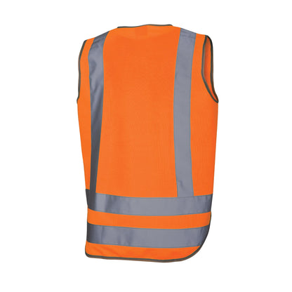 Force360 - Orange Day & Night Taped Safety Vest (1 Unit) - CWRX192