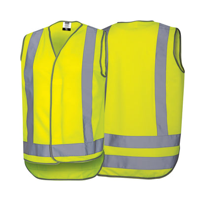 Force360 - Yellow Day & Night Taped Safety Vest (1 Unit) - CWRX193