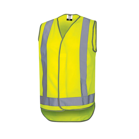 Force360 - Yellow Day & Night Taped Safety Vest (1 Unit) - CWRX193