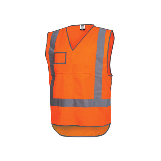 Force360 - Orange Day & Night X-Back Safety Vest (1 Unit) - CWRX194
