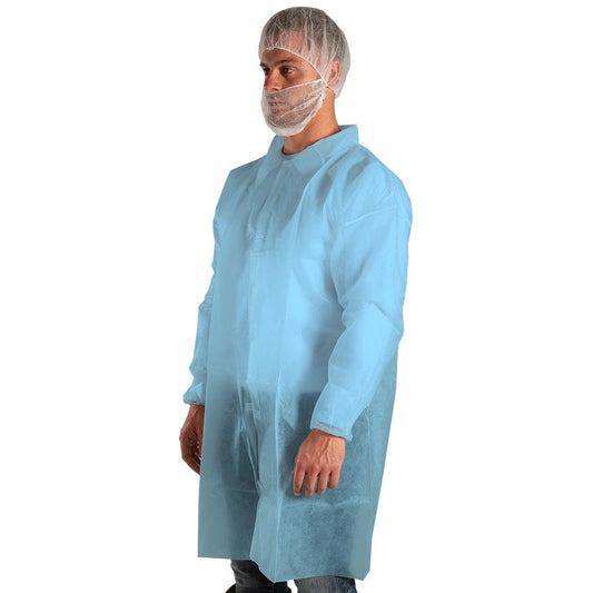 Force 360 - SPP Blue Laboratory Coat (50 Units) - CWRX707