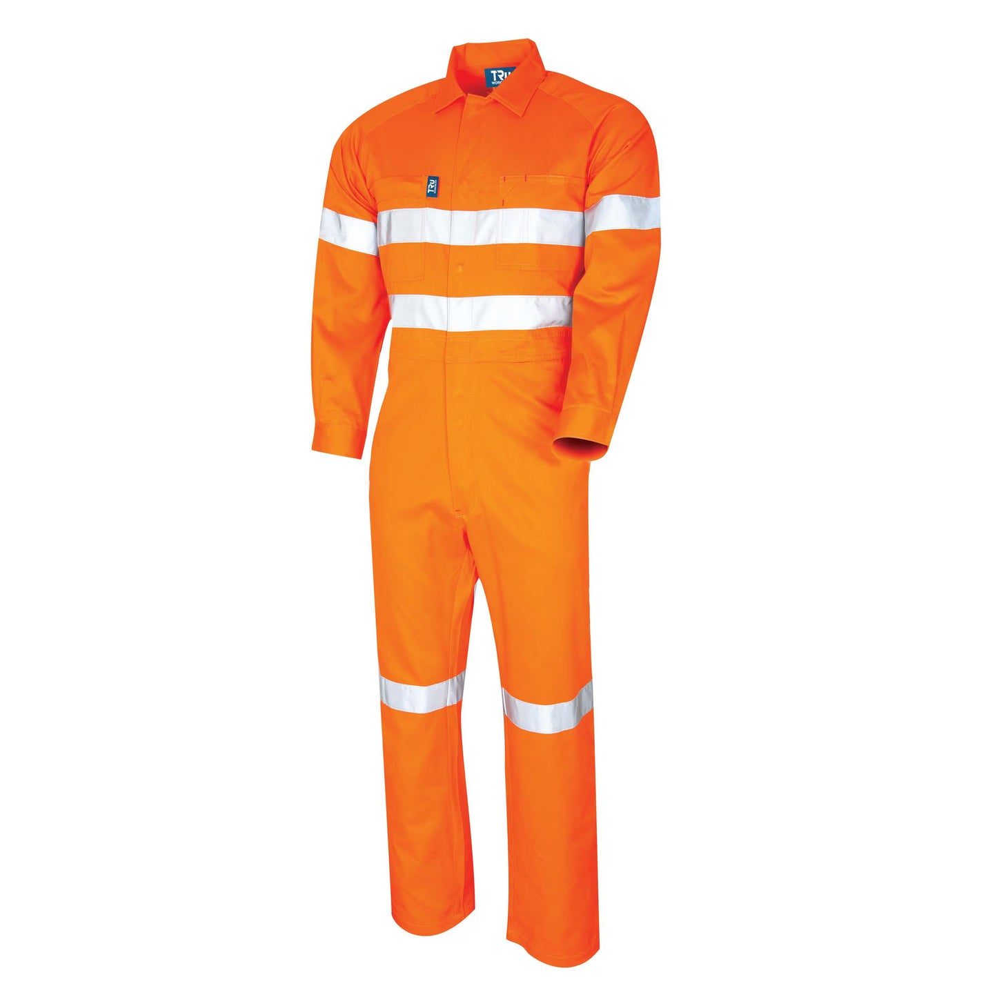 TRu Workwear - Lightweight Hi-Vis Coverall w/Reflective Tape - DC1120T1