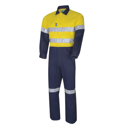 TRu Workwear - Heavyweight Cotton Coverall w/Reflective Tape - DC2180T1