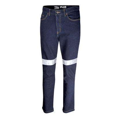 TRu Workwear - Stretch Denim Jeans w/Reflective Tape - DT1156T