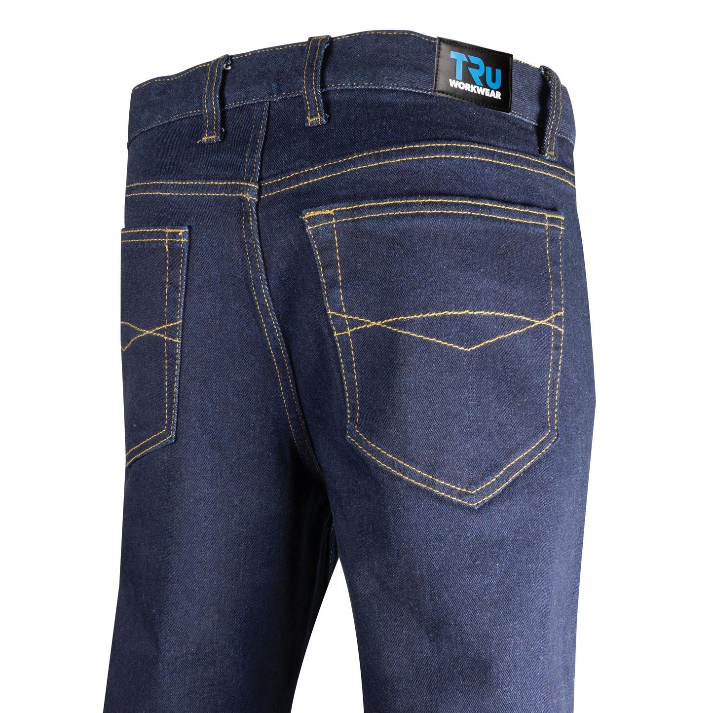 TRu Workwear - Stretch Denim Jeans w/Reflective Tape - DT1156T