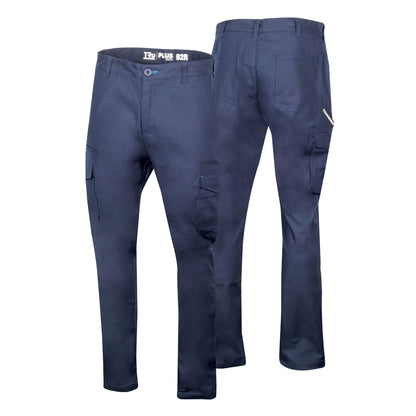 TRu Workwear - Midweight Cotton Stretch Cargo Trousers - DT1170