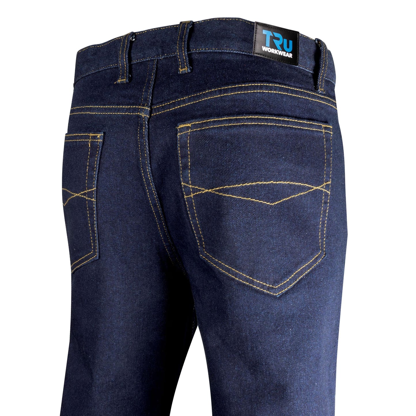 TRu Workwear - Women's Stretch Denim Jeans w/Reflective Tape - DTW1156T