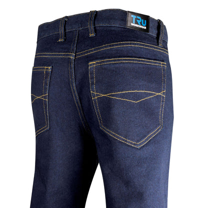 TRu Workwear - Women's Stretch Denim Jeans w/Reflective Tape - DTW1156T