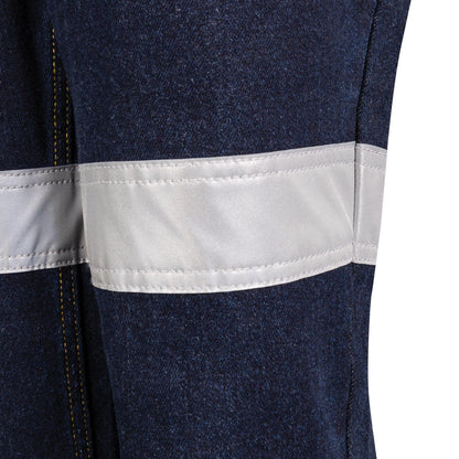 TRu Workwear - Women's Stretch Denim Jeans w/Reflective Tape - DTW1156T