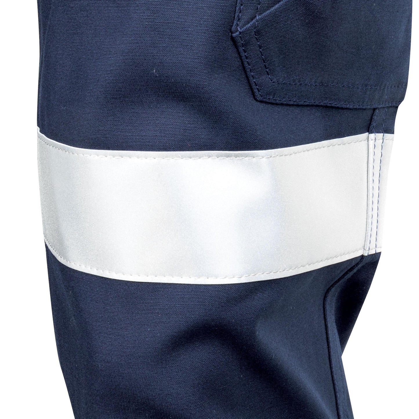 TRu Workwear - Womens Midweight Cotton Stretch Cargo Trousers w/Biomotion Reflective Tape - DTW1170T2